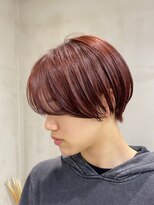 ヘアスペース リズム グリーン(Hair space Rizm green)&nbsp;ショートカットxハンサムショート×ひし形ショート20代30代40代