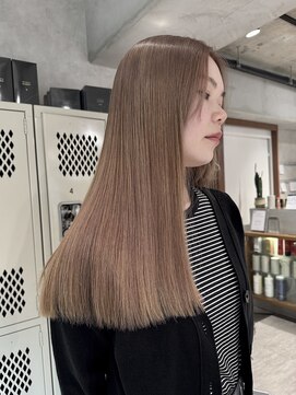 ハイプ(HYPE) ブリーチ/ダブルカラー/ヘーゼルベージュ/ミルクティーブラウン