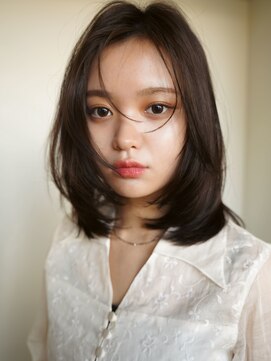 ソワ 四日市(soie) 髪質改善ストレート×レイヤーカット