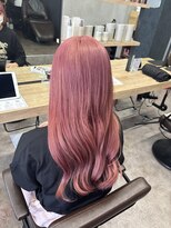 フレイムス ヘアアンドリラックス 大宮東口店(Frames)&nbsp;ハイトーン×クリアピンク
