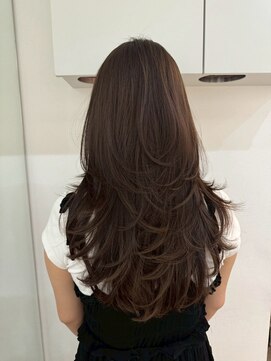 ムード(MOOD,) 暗めカラー/グランマッシュ[レイヤーカット/髪質改善/銀座]