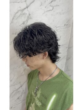 オム ブランシェ(HOMME BLANCHE’) 【Ryo】シャドウフェザーパーマ