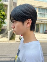 プロミルサロンギンザ(Promille salon GINZA)&nbsp;秋メンズヘア！韓国シースルーマッシュ　メンズライク330