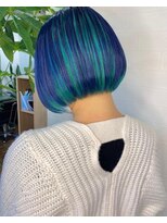 リタヘア(Re:ta Hair)&nbsp;ラインカラーボブ【飯田淳平】Re:ta Hair