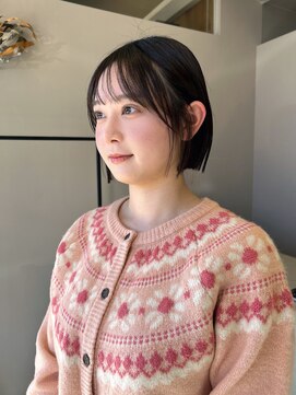 ニール(niil) 《 sakura 》切りっぱなしボブ