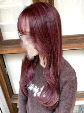 ラブリス(Luvliss) 【YUUKIの似合わせ顔まわりカット/透明感カラー】