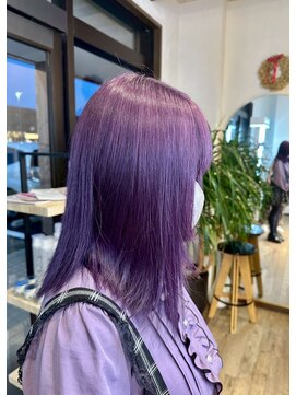 アミリー ひたち野うしく店(Amily) ハイライトバレイヤージュダブルカラーケアブリーチ20代30代