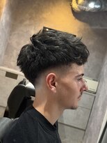 メグロバーバーショップロッポンギ 目黒六(MEGURO BARBER SHOP 6PPONGI) drop fade /ドロップフェード /外国人フェード