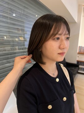 クラップス 上永谷(CLAPS) ボブレイヤーカット顔周りレイヤーウルフハッシュカットシャギー