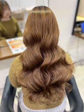 アピッシュ アオヤマ(apish AOYAMA) パーマ韓国風パーマワンホンパーマデジタルパーマロングパーマ