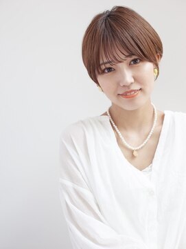 アッシュ 清瀬店(Ash) 20代30代40代『大人かわいい丸みマッシュショート』Ash清瀬店