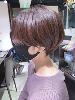 リーフ 掛川店(LeaF) 掛川/菊川/ショートヘア/ショートカット/ショートボブ/白髪染め