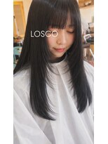 ロスコ(LOSCO) 小顔見え顔周りシャギー