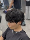 シャドウパーマニュアンスパーマツイストスパイラル縦落ちパーマ