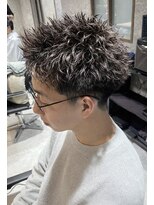 メンズサロン アネロ 名駅(Men's salon anhelo)&nbsp;メンズカット×スパイキーショート×ツイストスパイラルパーマ