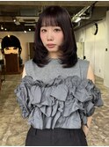 ダブルカラーにザクザクレイヤー