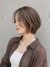 テーラヘアー 我孫子店(TELA HAIR) 【小顔見え】ハイライト×くびれボブ