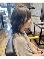 シャインヘアフラッペ 新百合ヶ丘2号店(Shine hair frappe)&nbsp;Shine hair frappe 大人ウルフパーマ