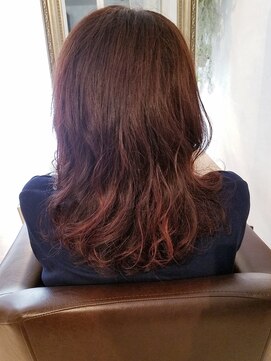 ウィービーパセリ atre川越店(WE BE PARSLEY) ハイライトonベリーピンク