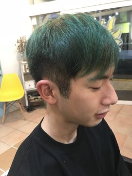 ブギー バイ シェイク 本厚木店(Boogie by shake) 【メリハリショート!】Green Green Green☆