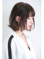 ユーフォリア 新宿通り(Euphoria)&nbsp;【Euphoria】小顔シルエット＊耳かけボブ　毛先パーマ