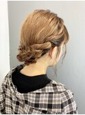 【MORIO池袋】ドレスヘア ロープあみ