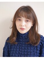 パール(PearL)&nbsp;《PearL》小顔ナチュラルミディパーマ/ラベンダーミルクティー