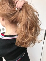 オーティティ(O-TETE)&nbsp;O-tete ミルクティーベージュ系カラーブリーチ透明感