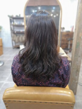 フォルテ 草薙店 コテ巻き風パーマスタイル