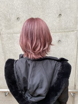 ウノプリール 茶屋町店(unopulir) 【unopulir永尾】クリアピンク透明感ボブstyle☆