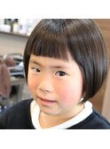 女の子のボブスタイル