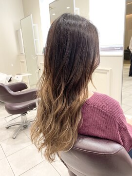 アヴァンス 天王寺店(AVANCE.) グラデーション×ベージュアッシュ