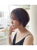 30代40代50代・大人可愛い丸みショート【SPICE AVEDA岡部】
