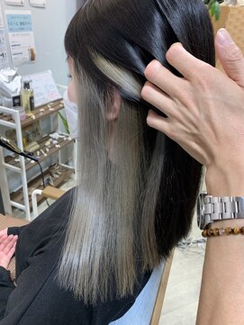 ビーチ(Beach) シルバー系インナーカラー