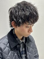 ニアウ 太田店(Niau)&nbsp;ツイストスパイラルパーマメンズショートメンズパーマ眉毛パーマ