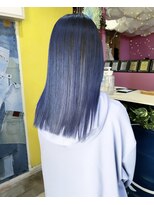 トーク 伊丹本店(TAL'KE)&nbsp;TAL'KE/バレイヤージュ×ネイビー_1131