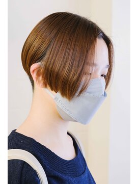 ルーシー ヘアデザインワークス(Lucy Hair Design Works) サロンワーク×韓国風ハンサムショート