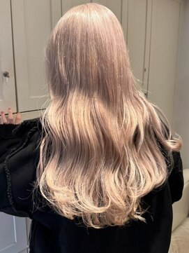 ベレーザ 渋谷(BELEZA) 3955グレーベージュ艶髪ミルクティーアッシュハイトーンカラー