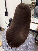 アイビー(ivy)&nbsp;【髪質改善カラー】ラベンダーベージュセミロング20代30代40代