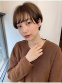 小顔ナチュラルショート/20代/30代/40代★似合わせカット