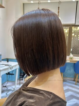 ロンドアベニール 北千住(Lond avenir) 艶々地毛風ストレートボブ☆美髪ボブ/美髪矯正[北千住]