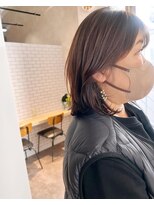 バリー(VALLEY)&nbsp;【VALLEY  hair  care&spa 】大人可愛いミディアムヘア