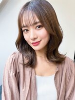 ブロッサム 保谷(Blossom) 10代20代30代大人かわいい韓国風ミルクティーベージュ韓国ヘア