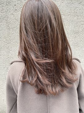 リンク ヘアスペース(Link hair space) 【Link】[お客様スタイル179]＃少し明るめベージュカラー