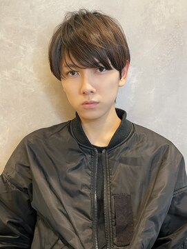 トルネード(TORNADO) 韓国マッシュウルフ ニュアンスパーマ センターパ一卜t320