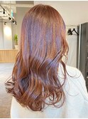 艶髪カラー/アプリコットブラウン