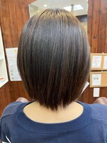 ナオス(NAOS)&nbsp;傷ませないストレート/50代60代/ショート/髪質改善