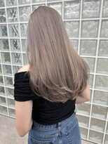 サンクプロジェクト(cinq PROJECT)&nbsp;ダブルカラーハイトーンカラーベージュカラー韓国風レイヤーボブ