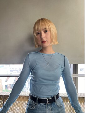 ブローチ 表参道(broocH) ハイトーンボブ