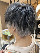 美容室さかもと 本店 メッシュ×デザインカラ－